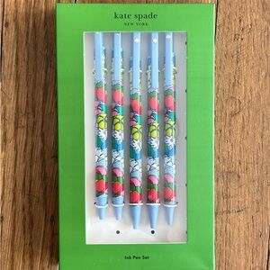 Kate Spade New Flower Bed Click Pen Set